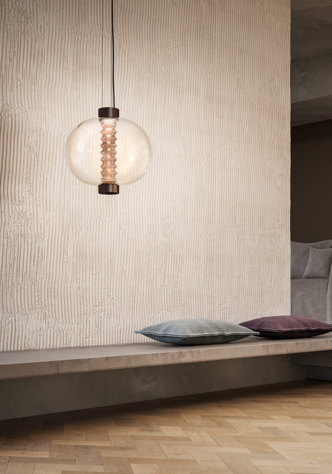 BOLHA קבסו תאורה אולם תצוגה בירושלים